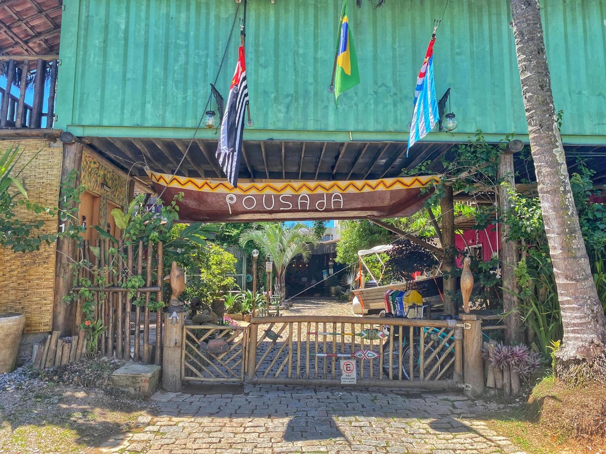 Pousada Papaya Container Ubatuba Eksteriør billede