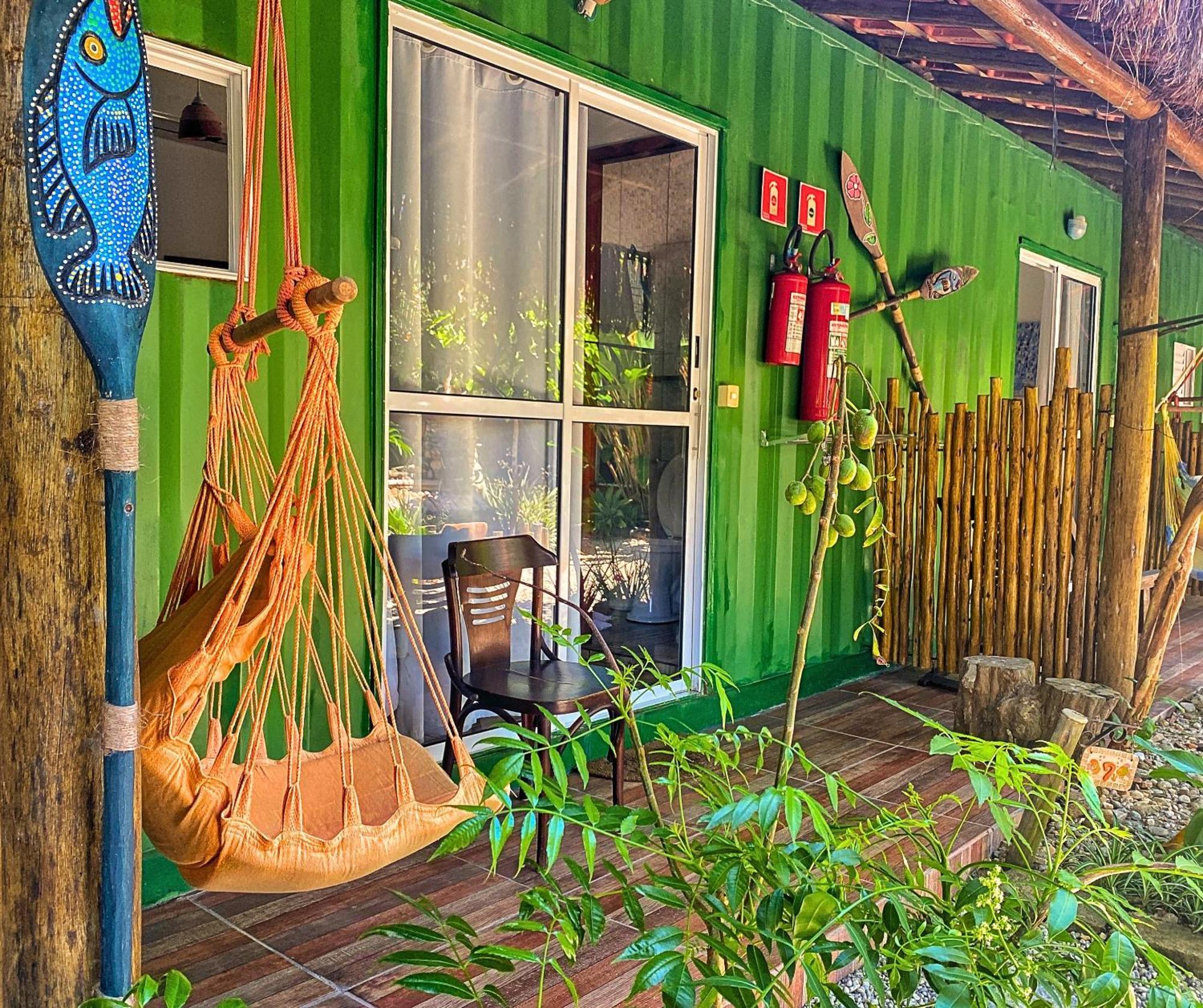 Pousada Papaya Container Ubatuba Eksteriør billede